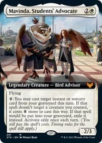 Mavinda, Students' Advocate (Extended Art) - Strixhaven: School of Mages - Magic: The Gathering card