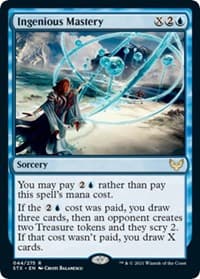 Ingenious Mastery - Strixhaven: School of Mages - Magic: The Gathering card
