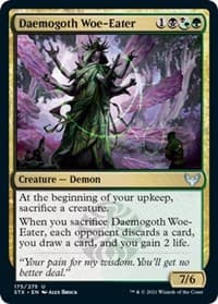 Daemogoth Woe-Eater - Strixhaven: School of Mages - Magic: The Gathering card