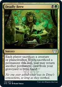Deadly Brew - Strixhaven: School of Mages - Magic: The Gathering card