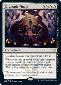 Dramatic Finale - Strixhaven: School of Mages - Magic: The Gathering card