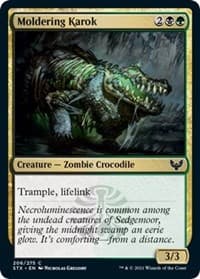 Moldering Karok - Strixhaven: School of Mages - Magic: The Gathering card