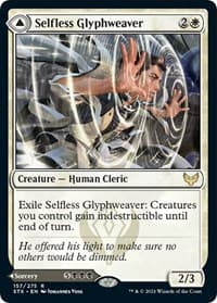 Selfless Glyphweaver - Strixhaven: School of Mages - Magic: The Gathering card