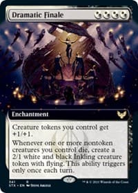 Dramatic Finale (Extended Art) - Strixhaven: School of Mages - Magic: The Gathering card