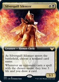 Silverquill Silencer (Extended Art) - Strixhaven: School of Mages - Magic: The Gathering card