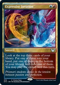 Expressive Iteration - Promo Pack: Strixhaven - Magic: The Gathering card