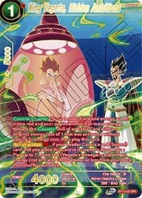 King Vegeta, Hidden Ambitions (SPR) - Supreme Rivalry - Dragon Ball Super: Masters card