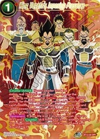 King Vegeta's Imposing Presence (SPR) - Supreme Rivalry - Dragon Ball Super: Masters card
