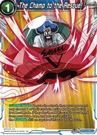 The Champ to the Rescue! - Supreme Rivalry - Dragon Ball Super: Masters card