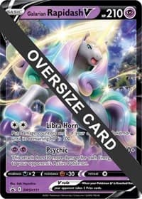 Galarian Rapidash V - SWSH111 - Jumbo Cards - Pokemon card