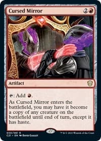 Cursed Mirror - Commander 2021 - Magic: The Gathering card