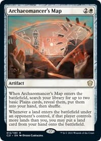 Archaeomancer's Map - Commander 2021 - Magic: The Gathering card
