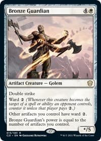 Bronze Guardian - Commander 2021 - Magic: The Gathering card