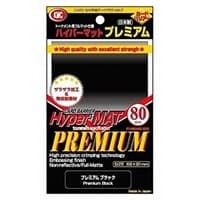 KMC Card Barrier - Hyper Matte Premium - Black (80-Pack) - KMC Card Sleeves - Card Sleeves card