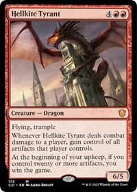 Hellkite Tyrant - Commander 2021 - Magic: The Gathering card