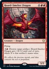 Hoard-Smelter Dragon - Commander 2021 - Magic: The Gathering card