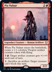 Pia Nalaar - Commander 2021 - Magic: The Gathering card