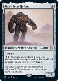 Bosh, Iron Golem - Commander 2021 - Magic: The Gathering card