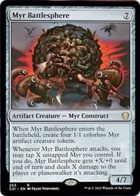 Myr Battlesphere - Commander 2021 - Magic: The Gathering card