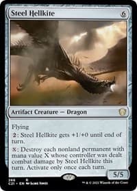 Steel Hellkite - Commander 2021 - Magic: The Gathering card