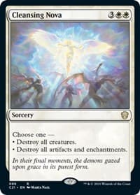 Cleansing Nova - Commander 2021 - Magic: The Gathering card