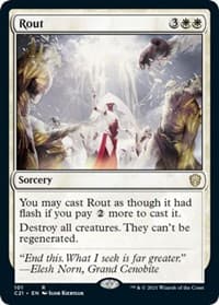 Rout - Commander 2021 - Magic: The Gathering card