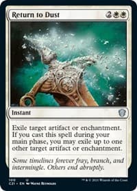 Return to Dust - Commander 2021 - Magic: The Gathering card