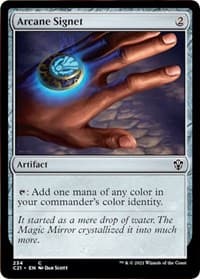 Arcane Signet - Commander 2021 - Magic: The Gathering card