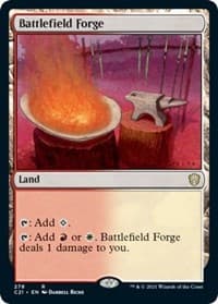 Battlefield Forge - Commander 2021 - Magic: The Gathering card