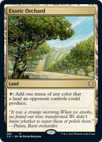 Exotic Orchard - Commander 2021 - Magic: The Gathering card