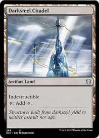 Darksteel Citadel - Commander 2021 - Magic: The Gathering card