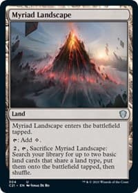 Myriad Landscape - Commander 2021 - Magic: The Gathering card