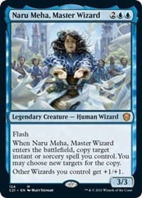 Naru Meha, Master Wizard - Commander 2021 - Magic: The Gathering card