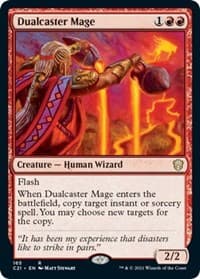 Dualcaster Mage - Commander 2021 - Magic: The Gathering card