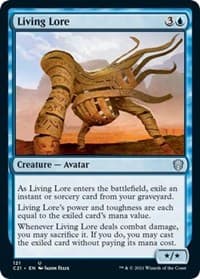Living Lore - Commander 2021 - Magic: The Gathering card
