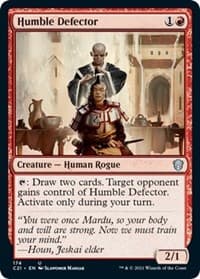 Humble Defector - Commander 2021 - Magic: The Gathering card
