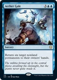 Aether Gale - Commander 2021 - Magic: The Gathering card