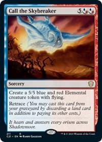 Call the Skybreaker - Commander 2021 - Magic: The Gathering card