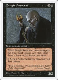 Sengir Autocrat - Fifth Edition - Magic: The Gathering card