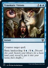Traumatic Visions - Commander 2021 - Magic: The Gathering card