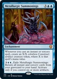 Metallurgic Summonings - Commander 2021 - Magic: The Gathering card