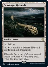 Scavenger Grounds - Commander 2021 - Magic: The Gathering card