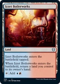 Izzet Boilerworks - Commander 2021 - Magic: The Gathering card