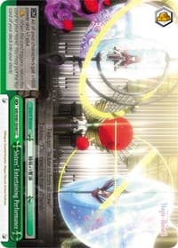 Sisters' Entertaining Performance - Magia Record: Puella Magi Madoka Magica [Side Story] (Anime) - Weiss Schwarz card