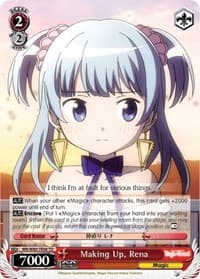 Making Up, Rena - Magia Record: Puella Magi Madoka Magica [Side Story] (Anime) - Weiss Schwarz card