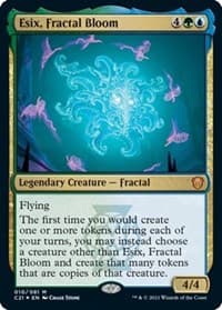 Esix, Fractal Bloom - Commander 2021 - Magic: The Gathering card