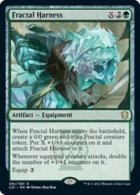 Fractal Harness - Commander 2021 - Magic: The Gathering card