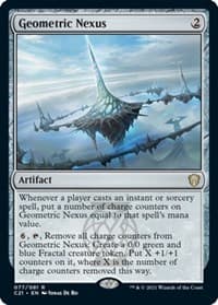 Geometric Nexus - Commander 2021 - Magic: The Gathering card
