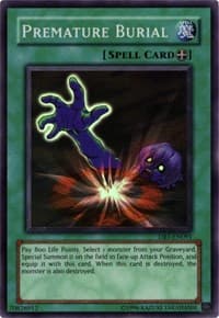 Premature Burial - Dark Beginning 1 - YuGiOh card