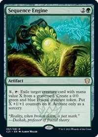 Sequence Engine - Commander 2021 - Magic: The Gathering card
